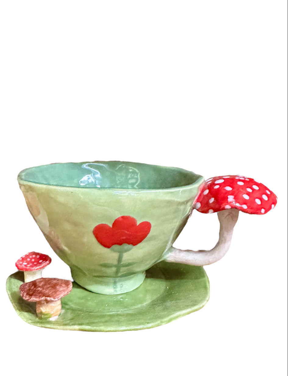 Champignon Tasse et gland + coupelle