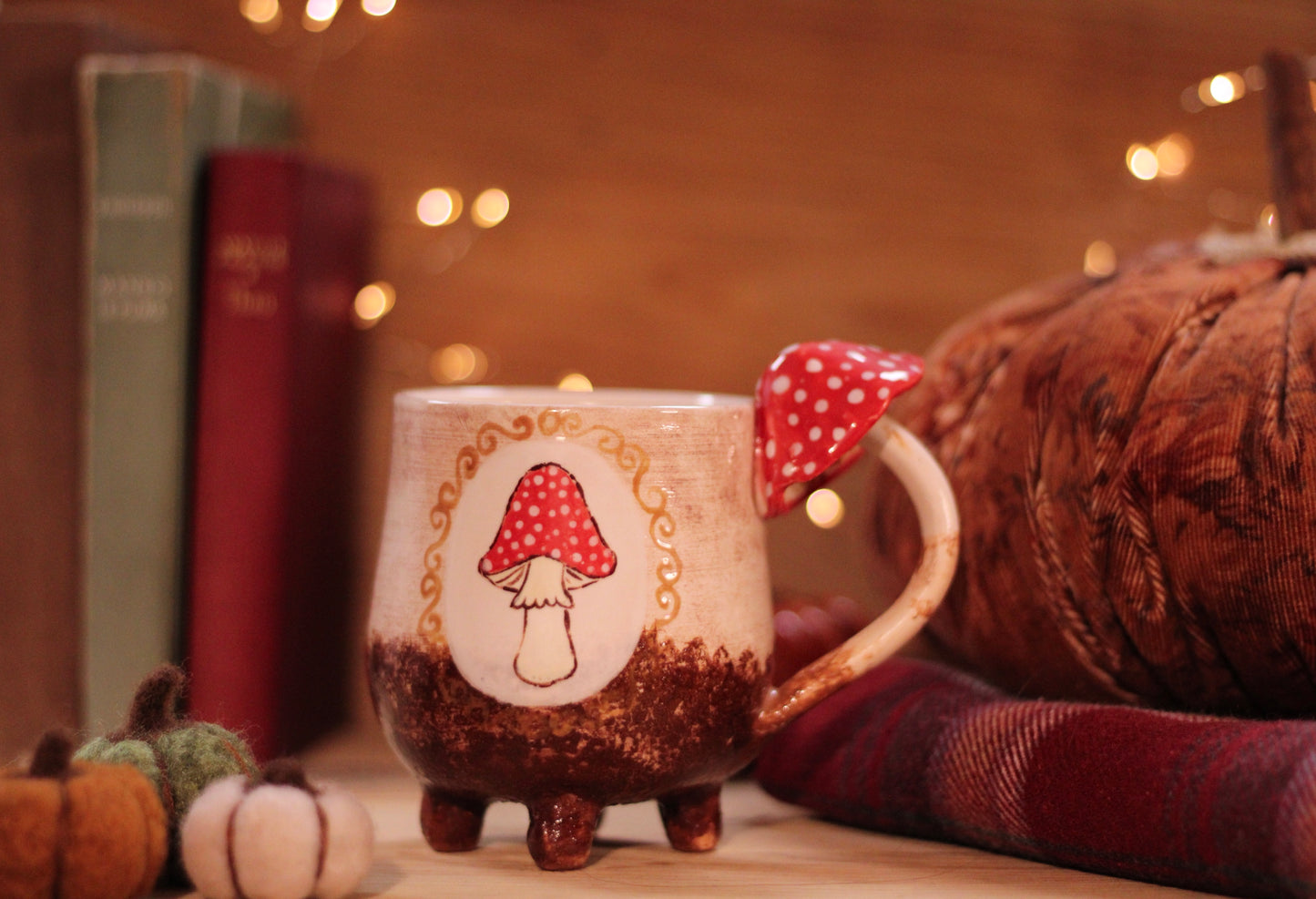 Mug médaillon champignon