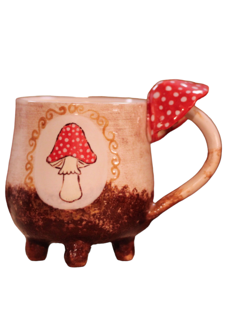 Mug médaillon champignon