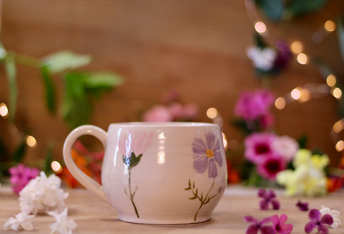 Mug Fleurs multicolores