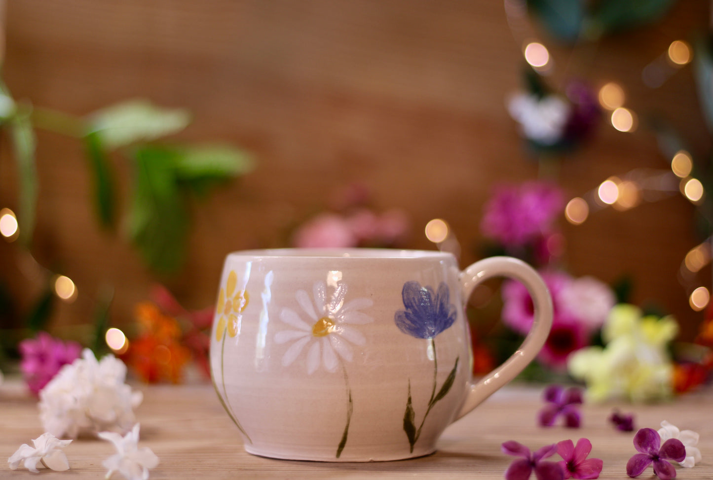 Mug Fleurs multicolores